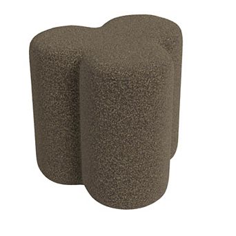 HomePop Clover Shaped Ottoman