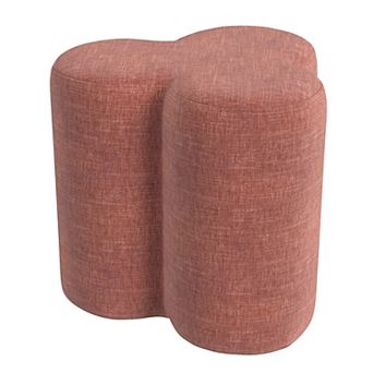 HomePop Clover Shaped Ottoman