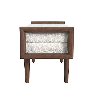 HomePop Upholstered Bench