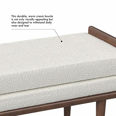 HomePop Upholstered Bench