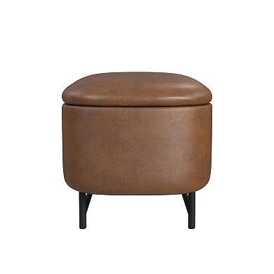 HomePop Ellipse Storage Bench