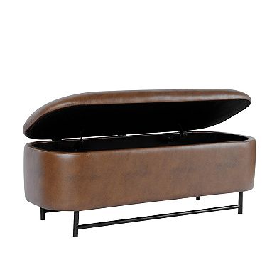 HomePop Ellipse Storage Bench