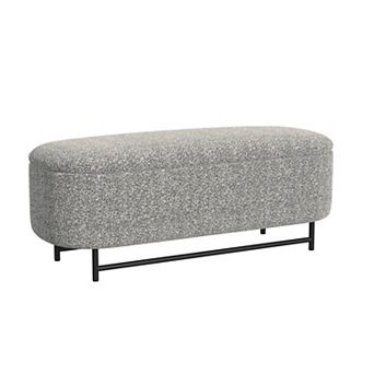 HomePop Ellipse Storage Bench