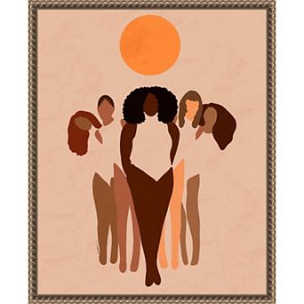 Amanti Art Women Framed Canvas Wall Art