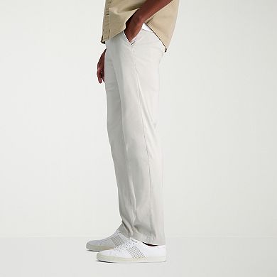 Men's Haggar® Life Khaki™ Straight Fit Flex Pants
