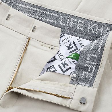 Men's Haggar® Life Khaki™ Straight Fit Flex Pants
