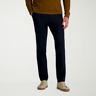 Men's Haggar® Life Khaki™ Straight Fit Flex Pants