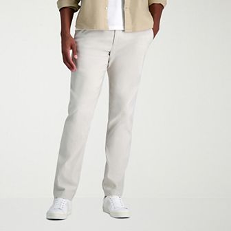 Men's Haggar® Life Khaki™ Straight Fit Flex Pants