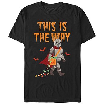 Men's Star Wars The Mandalorian This Is The Way Halloween Graphic Tee