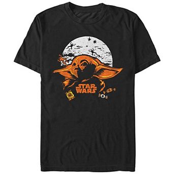 Men's Star Wars The Mandalorian Grogu Moonlite Sweet Treats Graphic Tee