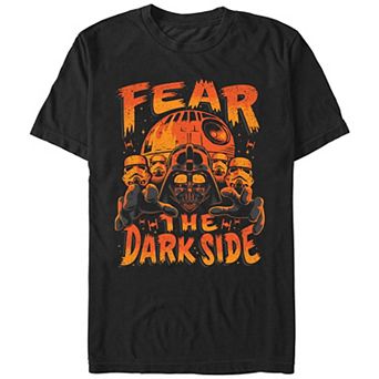 Men's Star Wars Darth Vader Fear The Dark Side Graphic Tee
