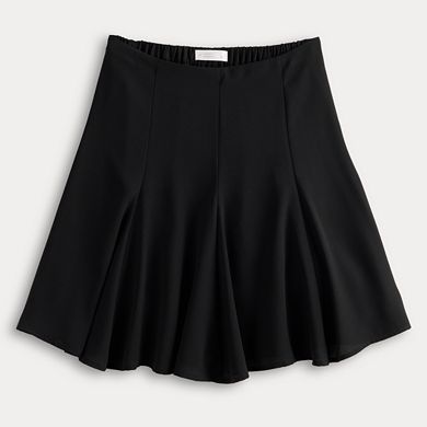 Petite LC Lauren Conrad Godet Mini Skirt