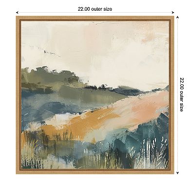 Amanti Art Rustic Charm Retreat I Framed Canvas Wall Art