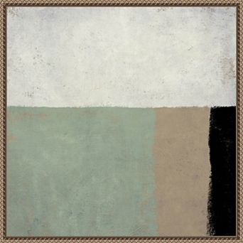 Amanti Art Sage Framed Canvas Wall Art
