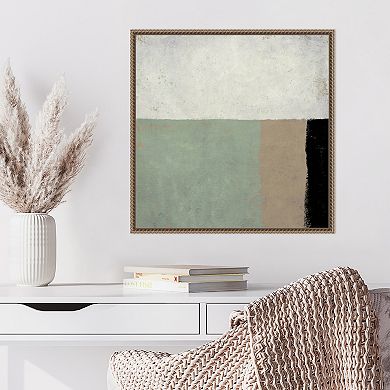 Amanti Art Sage Framed Canvas Wall Art