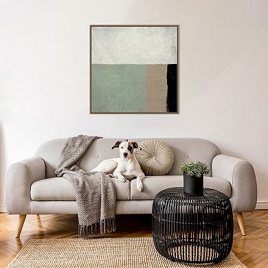 Amanti Art Sage Framed Canvas Wall Art