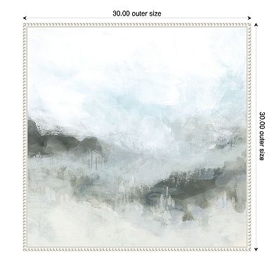 Amanti Art Soft Dunes II Framed Canvas Wall Art