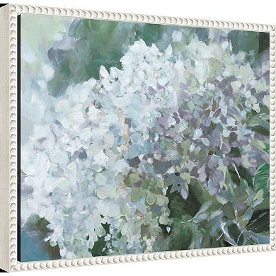 Amanti Art Subtle Shifts Hydrangea Framed Canvas Wall Art