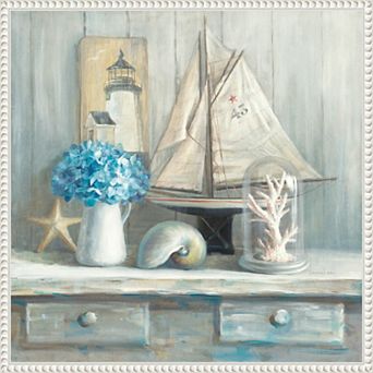 Amanti Art Summer House Square by Danhui Nai Canvas Wall Art