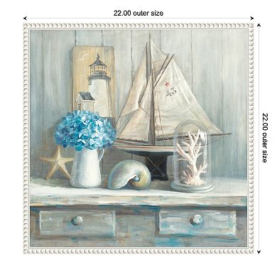 Amanti Art Summer House Square by Danhui Nai Canvas Wall Art