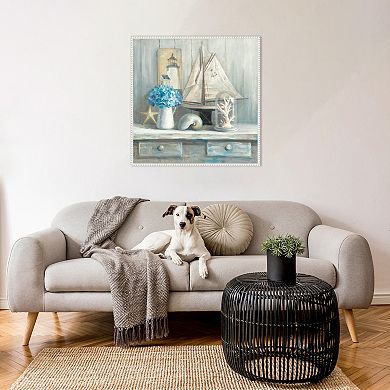 Amanti Art Summer House Square by Danhui Nai Canvas Wall Art