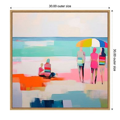 Amanti Art Summer Vibes III by Irena Orlov Canvas Wall Art