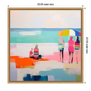 Amanti Art Summer Vibes III by Irena Orlov Canvas Wall Art
