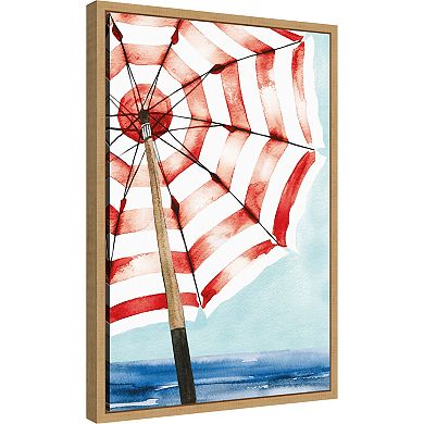 Amanti Art Surf and Sun I Red by Mercedes Lopez Charro Canvas Wall Art