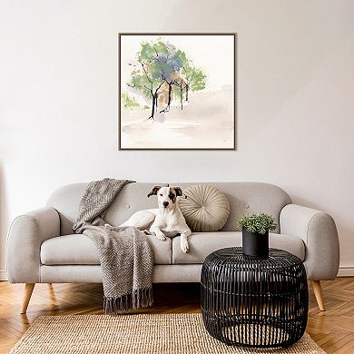 Amanti Art Tinted Treescape I by Chris Paschke Canvas Wall Art