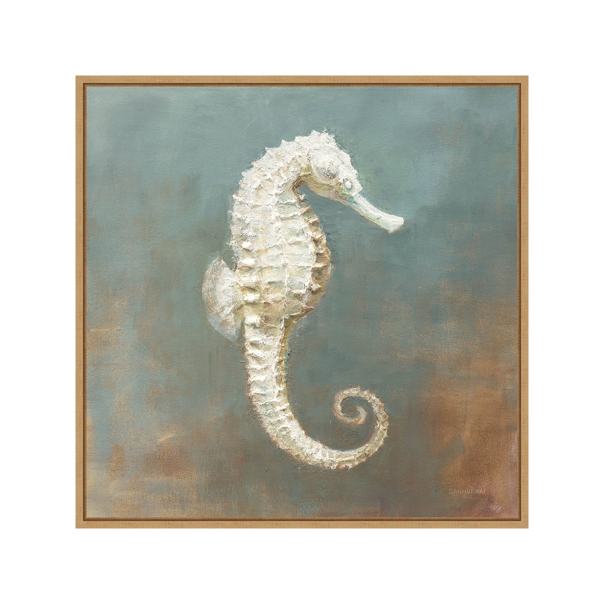 Amanti Art Treasures from the Sea I by Danhui Nai Canvas Wall Art, Brown
