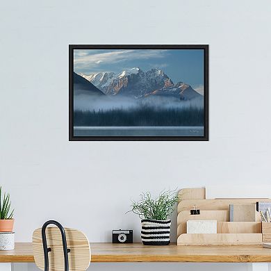 Amanti Art Mount Vaux and Emerald Lake by Alan Majchrowicz Canvas Wall Art