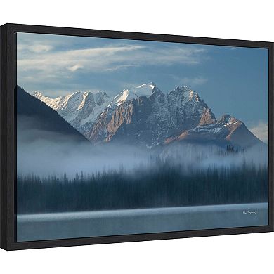 Amanti Art Mount Vaux and Emerald Lake by Alan Majchrowicz Canvas Wall Art