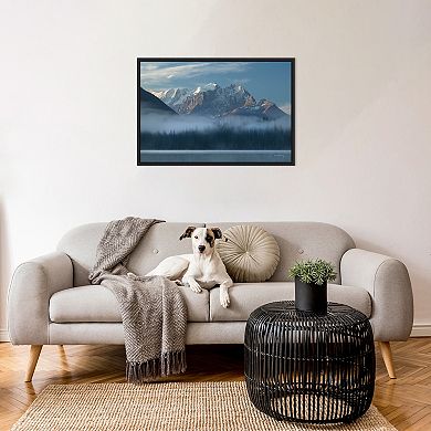 Amanti Art Mount Vaux and Emerald Lake by Alan Majchrowicz Canvas Wall Art