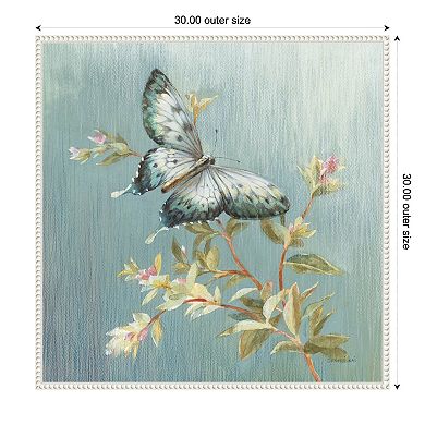 Amanti Art Natural Detail II Blue by Danhui Nai Canvas Wall Art