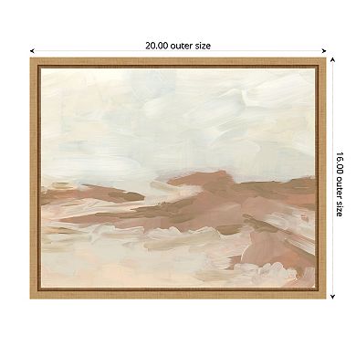 Amanti Art Neutral Flats II by June Erica Vess Canvas Wall Art