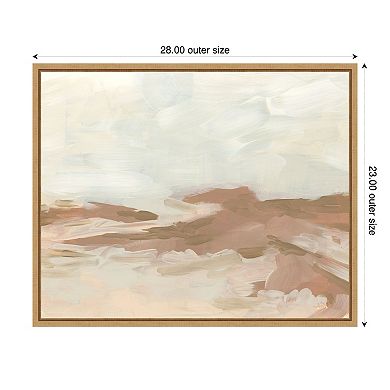 Amanti Art Neutral Flats II by June Erica Vess Canvas Wall Art