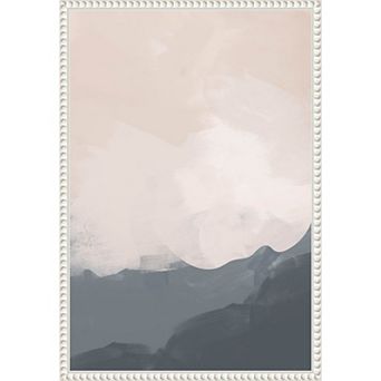 Amanti Art Neutral Mountain Line by Melloi Art Prints Canvas Wall Art