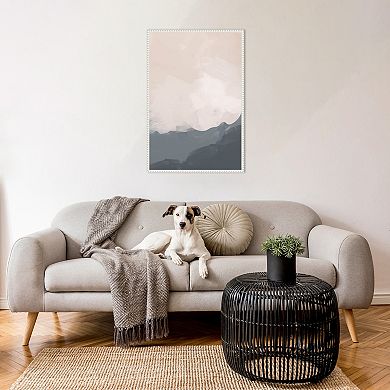 Amanti Art Neutral Mountain Line by Melloi Art Prints Canvas Wall Art