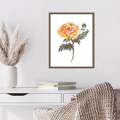 Amanti Art October Marigold by Amanda Cook Canvas Wall Art