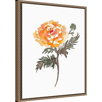 Amanti Art October Marigold by Amanda Cook Canvas Wall Art