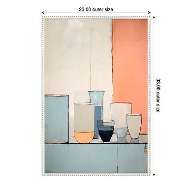Amanti Art Pastel Still Life by Treechild Canvas Wall Art