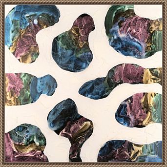 Amanti Art Prism Effect II Framed Canvas Wall Art