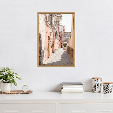 Amanti Art Procida Alleys Framed Canvas Wall Art