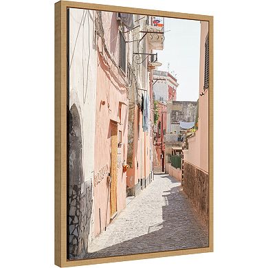 Amanti Art Procida Alleys Framed Canvas Wall Art