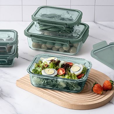Cook With Color Glass Food Storage Container 10-piece Set