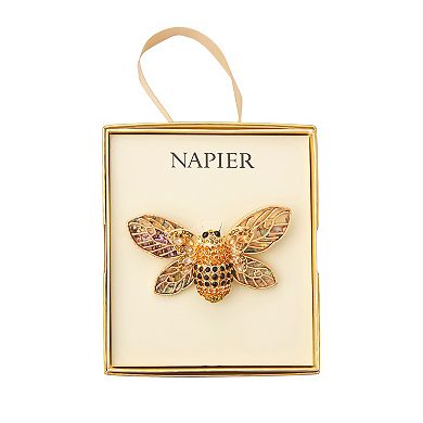 Napier Gold Tone Bee Pin