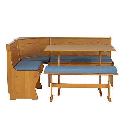 Linon Chelsea Nook with Cushion Set