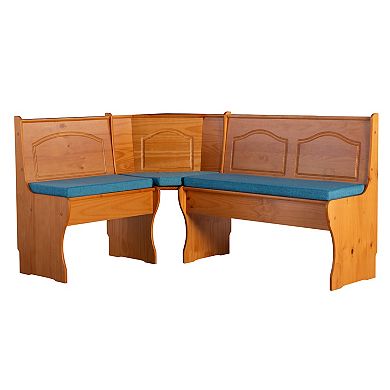 Linon Chelsea Nook with Cushion Set