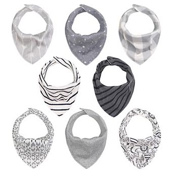 The Peanutshell 8-Pack Bandana Bibs