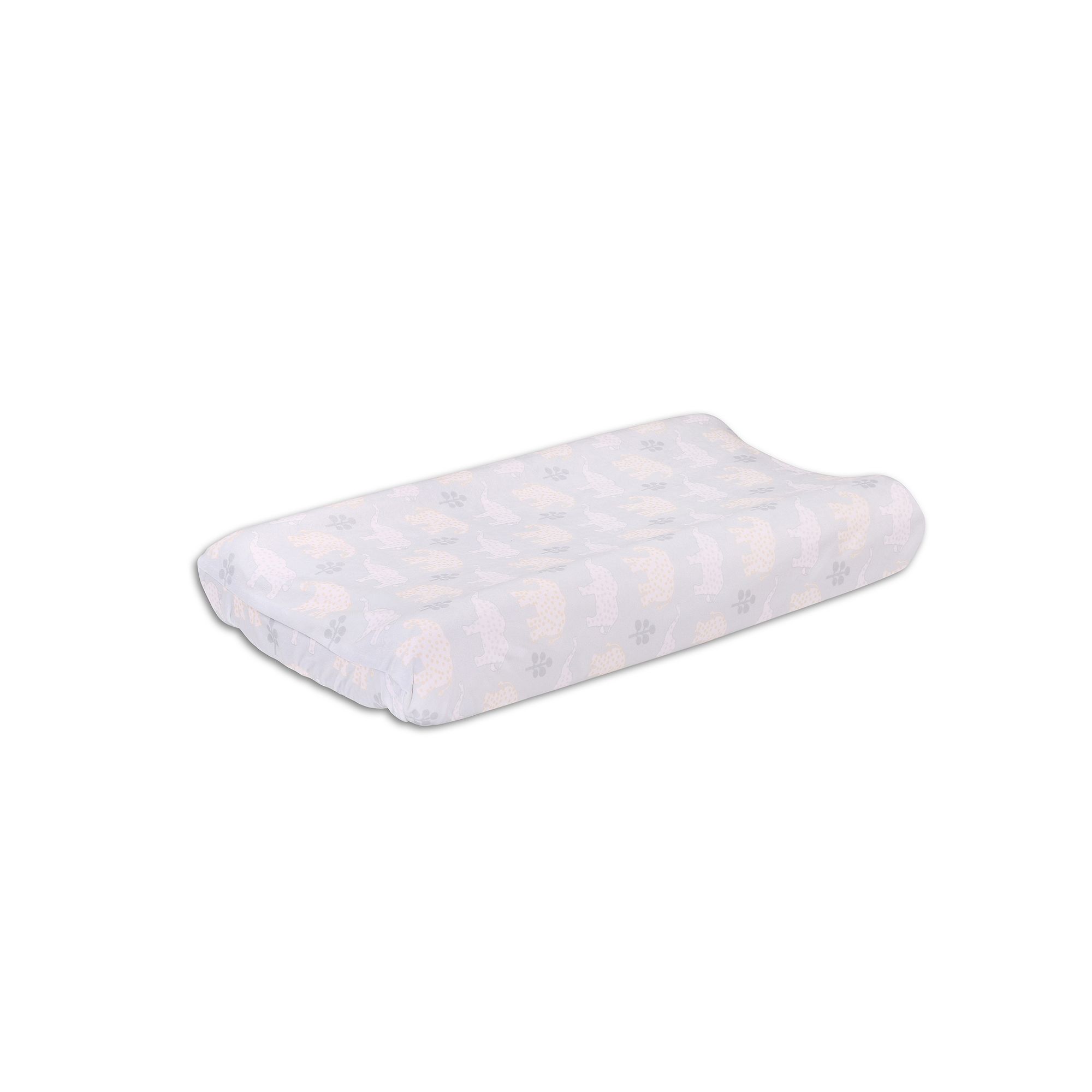 The Peanut Shell Polyester Changing Pad Cover, Tons Of Love